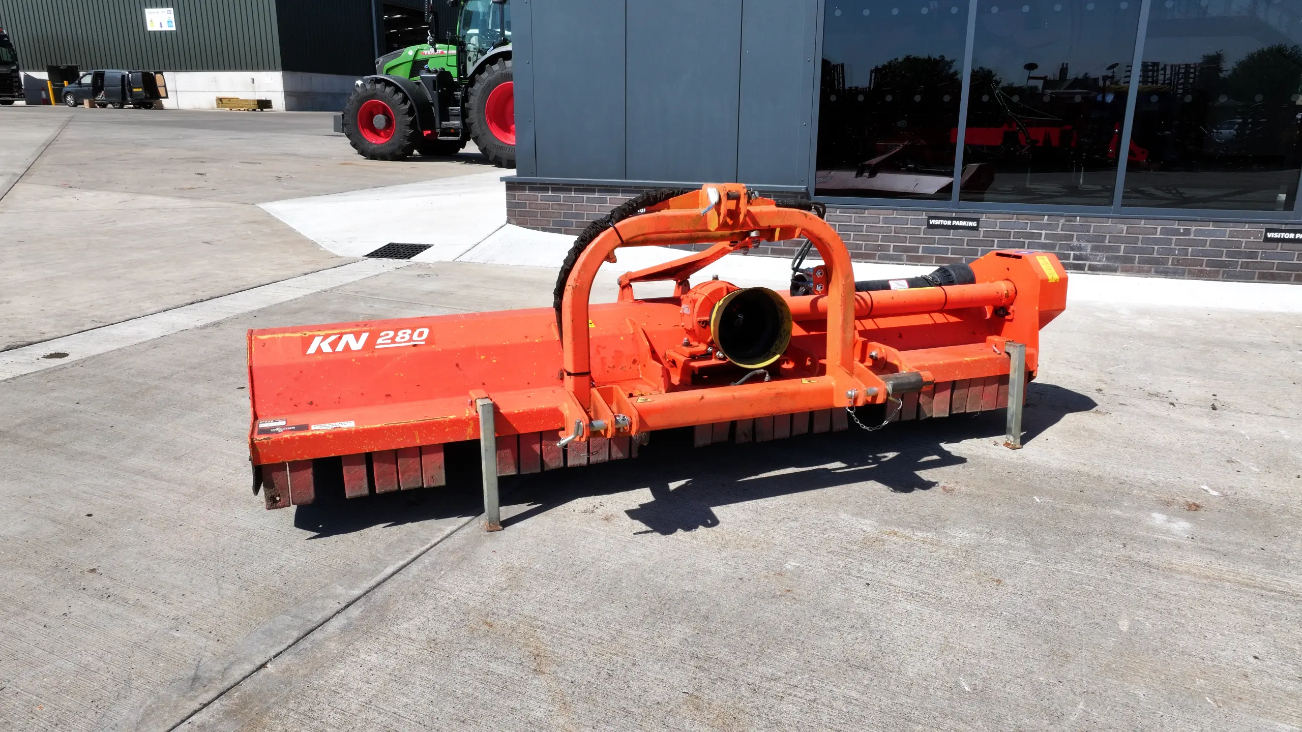 USED AGRIMASTER KN280 - FLAIL MOWER - Banner